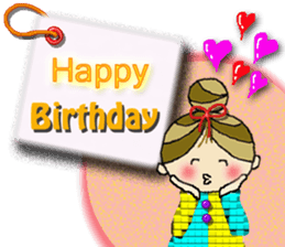 Cute cherry girl (Taiwan) sticker #11340987