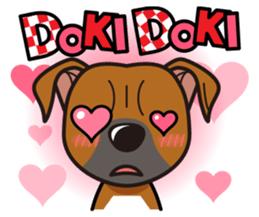 iinu - Staffordshire Bull Terrier sticker #11341244