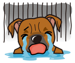 iinu - Staffordshire Bull Terrier sticker #11341248