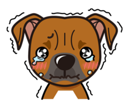 iinu - Staffordshire Bull Terrier sticker #11341254