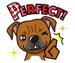 iinu - Staffordshire Bull Terrier sticker #11341256