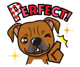 iinu - Staffordshire Bull Terrier sticker #11341256