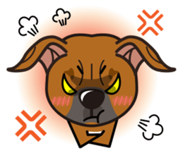 iinu - Staffordshire Bull Terrier sticker #11341259