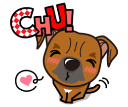 iinu - Staffordshire Bull Terrier sticker #11341263