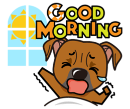 iinu - Staffordshire Bull Terrier sticker #11341265