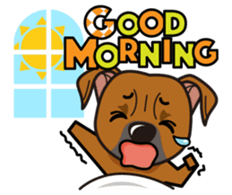 iinu - Staffordshire Bull Terrier sticker #11341265