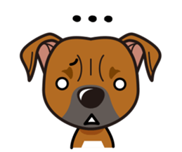 iinu - Staffordshire Bull Terrier sticker #11341268
