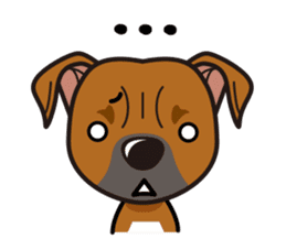 iinu - Staffordshire Bull Terrier sticker #11341268