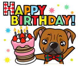 iinu - Staffordshire Bull Terrier sticker #11341269