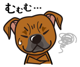 iinu - Staffordshire Bull Terrier sticker #11341271