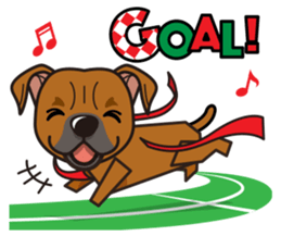 iinu - Staffordshire Bull Terrier sticker #11341274