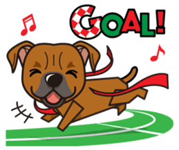 iinu - Staffordshire Bull Terrier sticker #11341274