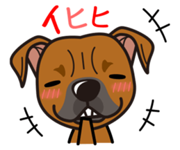 iinu - Staffordshire Bull Terrier sticker #11341275