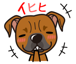 iinu - Staffordshire Bull Terrier sticker #11341275