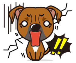 iinu - Staffordshire Bull Terrier sticker #11341277