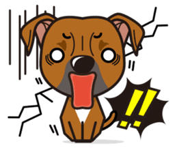 iinu - Staffordshire Bull Terrier sticker #11341277