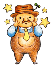 Forest of acorns of Mr. Potato No.2 sticker #11341441