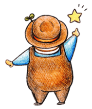 Forest of acorns of Mr. Potato No.2 sticker #11341447