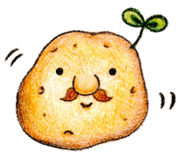 Forest of acorns of Mr. Potato No.2 sticker #11341450