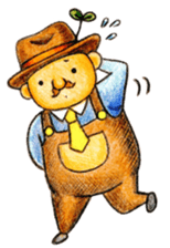 Forest of acorns of Mr. Potato No.2 sticker #11341463