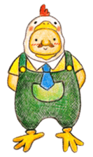 Forest of acorns of Mr. Potato No.2 sticker #11341470