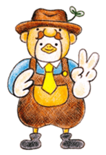 Forest of acorns of Mr. Potato No.2 sticker #11341475