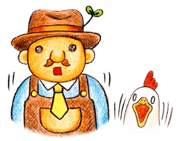 Forest of acorns of Mr. Potato No.2 sticker #11341477