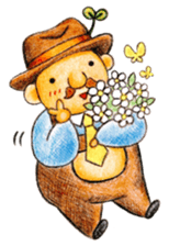 Forest of acorns of Mr. Potato No.2 sticker #11341479