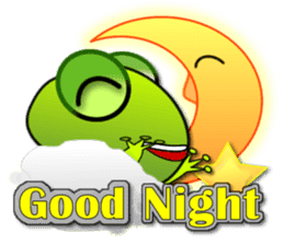 Froggy multilingual articles sticker #11343580