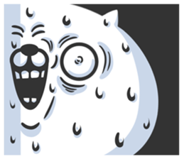 Friends cat BITTER 2 sticker #11344015