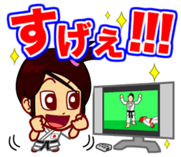 Home Supporter <JUDO> sticker #11344022