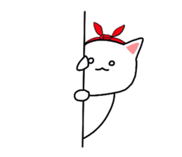 Dress Nyanko sticker #11344395