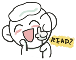 YoYoMei is learning how to eat now sticker #11344439