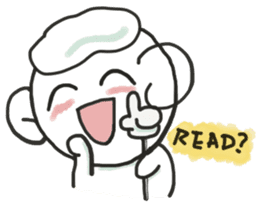 YoYoMei is learning how to eat now sticker #11344439