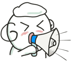 YoYoMei is learning how to eat now sticker #11344440