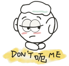 YoYoMei is learning how to eat now sticker #11344445