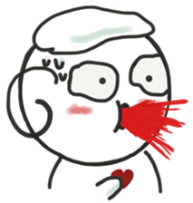 YoYoMei is learning how to eat now sticker #11344449