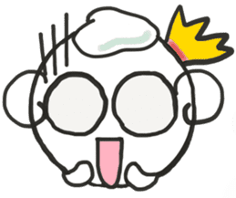 YoYoMei is learning how to eat now sticker #11344452