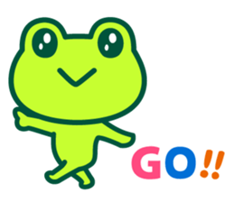 Kerokero frog 4 sticker #11344498