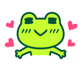 Kerokero frog 4 sticker #11344505