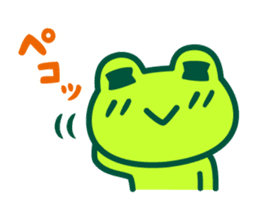 Kerokero frog 4 sticker #11344508