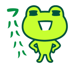 Kerokero frog 4 sticker #11344509