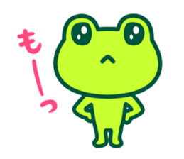 Kerokero frog 4 sticker #11344513
