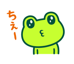 Kerokero frog 4 sticker #11344515