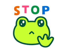Kerokero frog 4 sticker #11344516