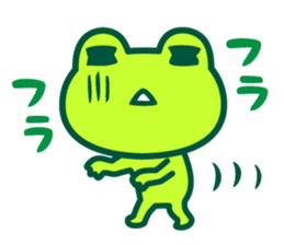 Kerokero frog 4 sticker #11344523
