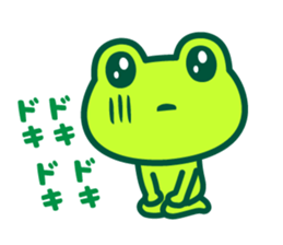 Kerokero frog 4 sticker #11344526