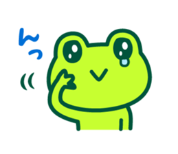 Kerokero frog 4 sticker #11344533