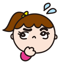 Pretty Girl (10-year-old version) sticker #11344819