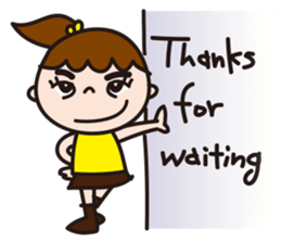 Pretty Girl (10-year-old version) sticker #11344821